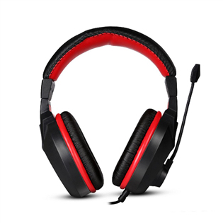 【MARVO】 H8321 電競耳罩式耳機 黑紅